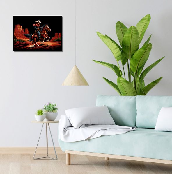 Plakat 55x40cm Galop przez Prerię zdjęcie 4