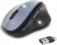 Bezprzewodowa mysz ERGONOMICZNA Yenkee USB+USB-C