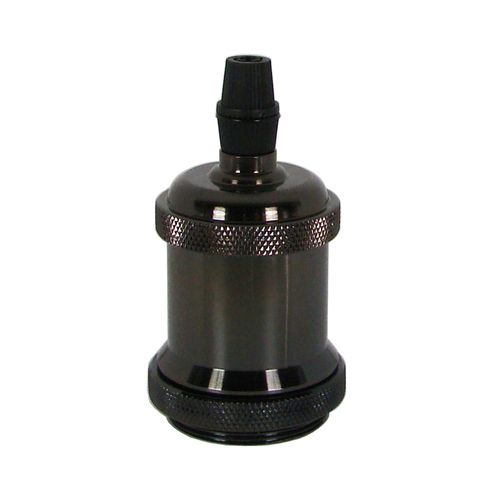 LAMPA WISZĄCA PAJĄK 1  RETRO METALOWA - CZARNA E27 na Arena.pl