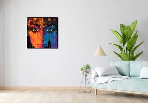 Plakat 70x70cm Cyfrowa Psyche na Arena.pl