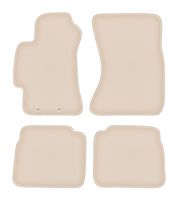 Dywaniki welurowe do Subaru Impreza III GH 2007-2013 beżowe