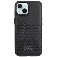 Etui Audi do iPhone 15, iPhone 14, iPhone 13, Czarny, MagSafe