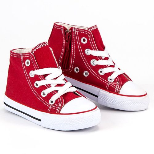 Wysokie czerwone trampki r.26 na Arena.pl
