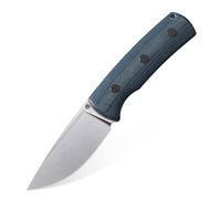 Noż terenowy Petrified Fish Beluga PF-P01F BMS Blue Micarta