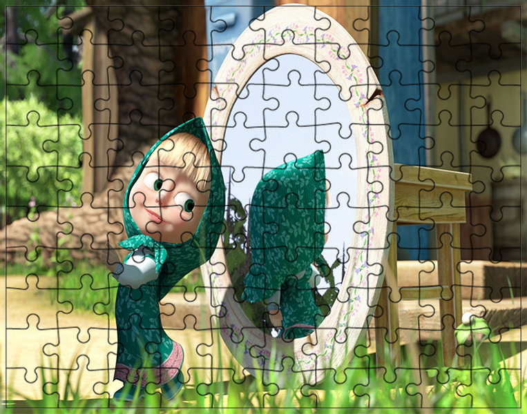 Puzzle Masza i Niedźwiedź zdjęcie 1