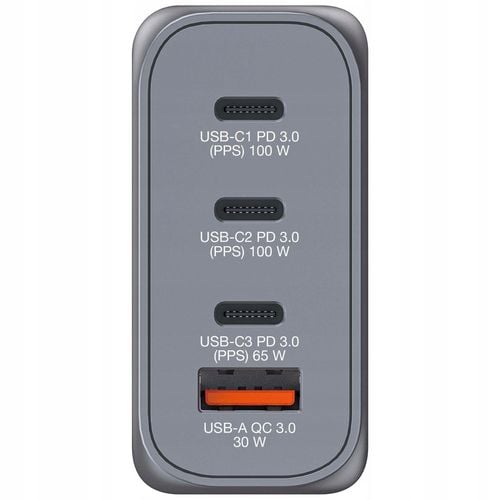 Ladowarka Verbatim GaN 4-w-1 100W na Arena.pl