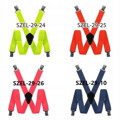 SZELKI MĘSKIE DO SPODNI MOCNE SZEROKIE CODZIENNE REGULOWANE POLSKIE na Arena.pl