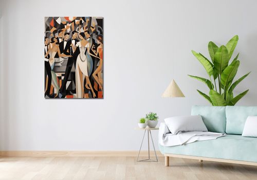 Obraz 70x100cm Bal w Art Deco na Arena.pl