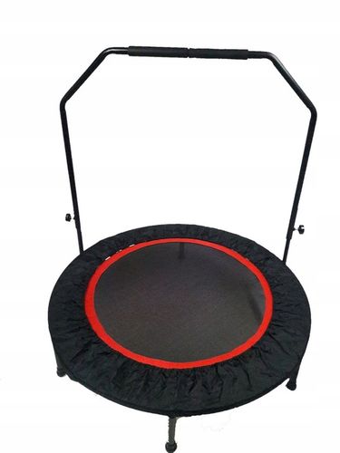 Trampolina domowa 100 cm Z REGULOWANĄ PORĘCZĄ, trampolina dla dzieci. na Arena.pl