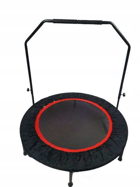 Trampolina domowa 100 cm Z REGULOWANĄ PORĘCZĄ, trampolina dla dzieci. zdjęcie 9
