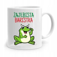 Dla Baristy Baristki Kawiarki Kubek Na Prezent Z Nadrukiem Ze Zdjęciem