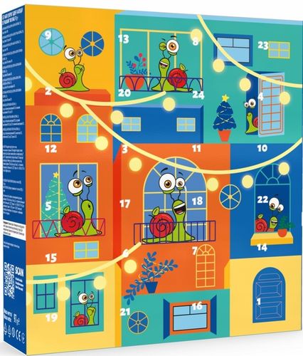 Mikołaj + Kalendarz Adwentowy Bob Snail 97g na Arena.pl