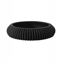 Mensa Home Misa dekoracyjna Linea 20,5x4,5cm czarna