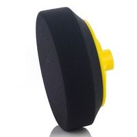 pad polerski miękki 150mm na gwint m14 gąbka tarcza polerska czarna abw