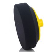 pad polerski miękki 150mm na gwint m14 gąbka tarcza polerska czarna abw