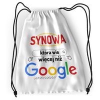 Plecak Dla Synowej Sportowy Szkolny Worek Torba Z Nadrukiem Ze Zdjęciem