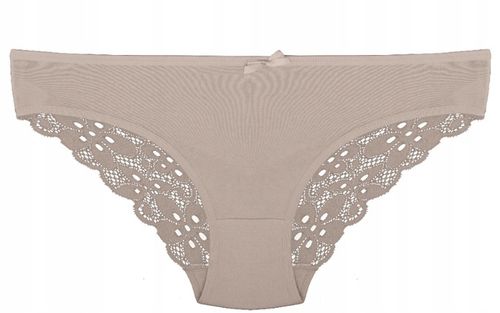 Majtki Koronkowe Bawełniane Wielokolorowe Damskie Figi Wygodne S 7-PAK na Arena.pl