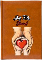 Kalendarz A5 2026 tygodniowy KSIĄŻKOWY PREZENT na dzień taty + naps imę