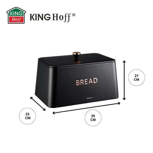 elegancki chlebak stalowy kinghoff kh-1949 czarny na Arena.pl