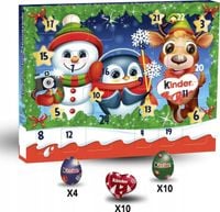 Kalendarz Adwentowy Ferrero Kinder Mix Tisch 2025 24 Sztuki - Niemcy