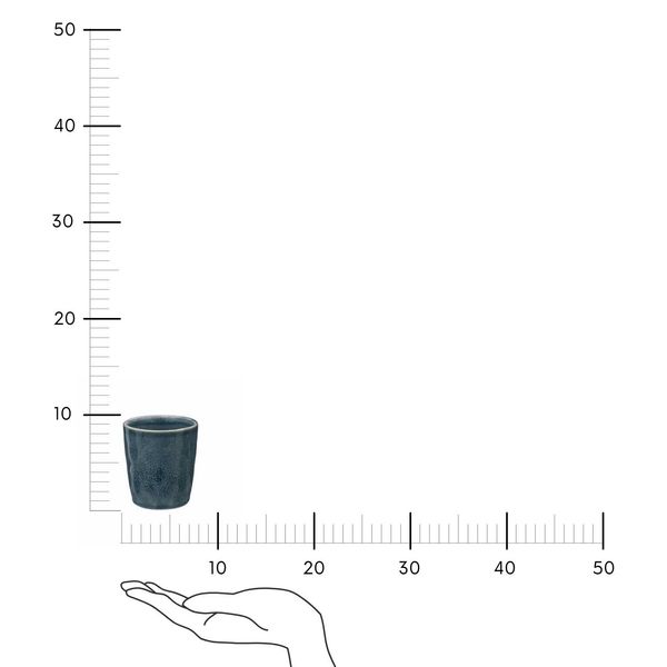 Kubek Zoé 220 ml szmaragdowy zdjęcie 2