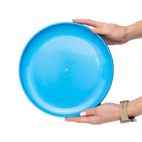 Dysk Do Frisbee Ultimate Latający Do Rzucania Df-05 Niebieski na Arena.pl