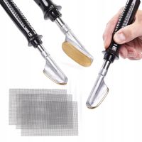 SPAWARKA DO PLASTIKU ZGRZEWARKA ŻELAZKO LUTOWNICA 3X SIATKA ZESTAW