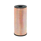 Wstążka tasiemka plastikowa do balonów rose gold holograficzna 92 m