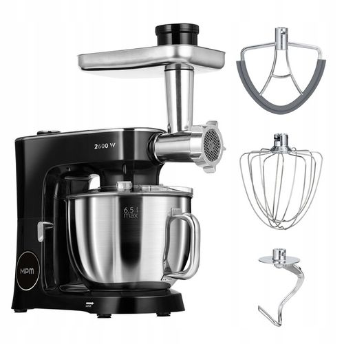 Robot planetarny kuchenny mikser szatkowanie 3w1 mocny 2600W MPM MRK-26 na Arena.pl