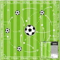 Serwetki Football dla małego Piłkarza 10szt na przyjęcia Urodzinowe 33x33cm