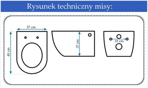Misa WC Carlo Rimless na Arena.pl