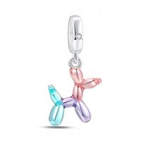Zawieszka SREBRO 925 Charms Balonowy Piesek