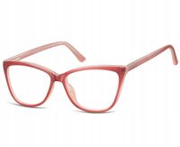 OPRAWKI Okulary Korekcyjne Kocie Zerówki damskie marki SUNOPTIC + GRATISY