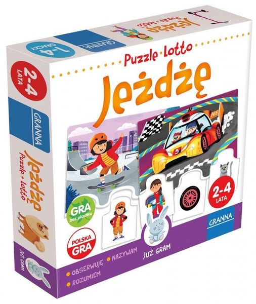 GRA Jezdze - puzzle lotto 00398 03987 zdjęcie 4