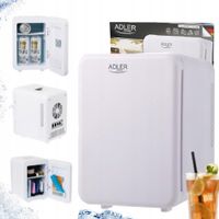 Lodówka Turystyczna Adler Ad8084 4L Kompaktowa Elektryczna 12V/230V Biała