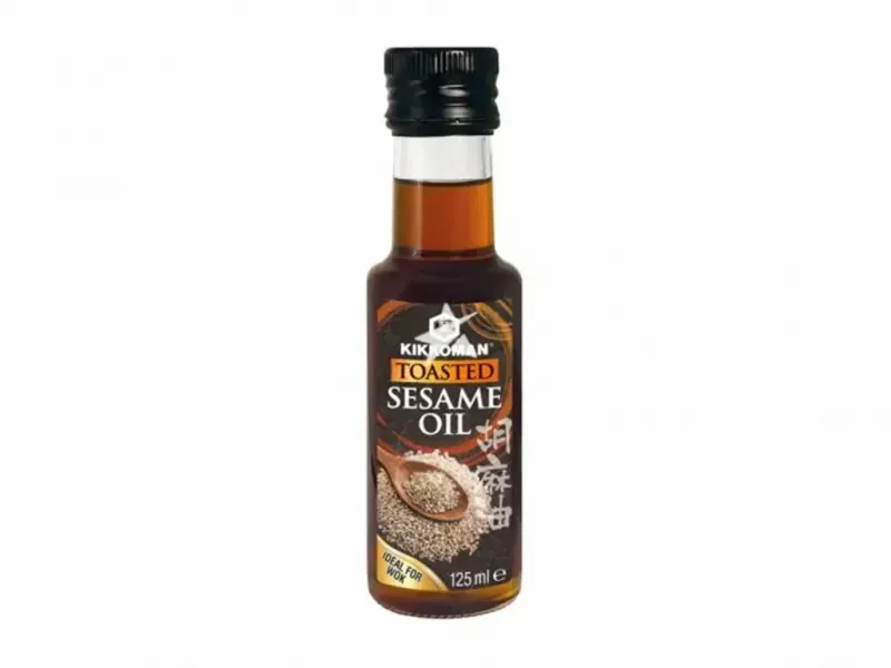 Olej Sezamowy Toasted 125ml Kikkoman zdjęcie 1