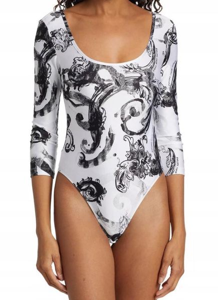 Versace Jeans Couture Baroque Print Bodysuit 34 zdjęcie 3