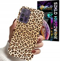 ETUI DO MOTOROLA MOTO G10 / G30 - PANTERKA WZORKI MODNE WZOR KOBIET + SZKŁO