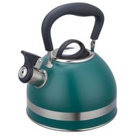 czajnik 1,8l z gwizdkiem kinghoff kh-1855 zielony