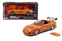 jada f&f toyota supra orange 1995 1:24 4798