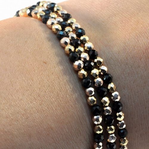 "Bransoletka HEMATYT SPINEL 925" na Arena.pl