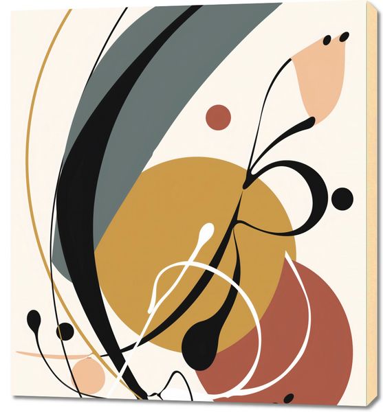 Obraz 90x100cm Taneczne Echa zdjęcie 1