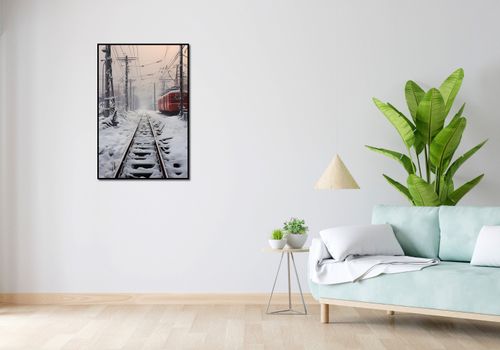 Plakat 61x90,5cm Podróż po Torach na Arena.pl