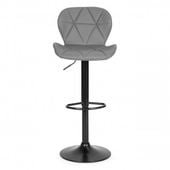 HOKER STOŁEK BAROWY OBROTOWY SZARY MODERNHOME REGULACJA WYSOKOŚCI