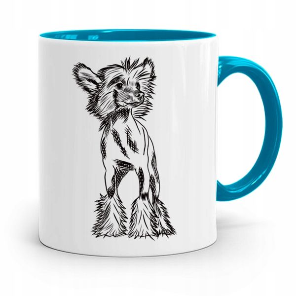 Kubek Błękitny Prezent Dzień Dziecka Piesek Z Nadrukiem Ze Zdjęciem zdjęcie 1