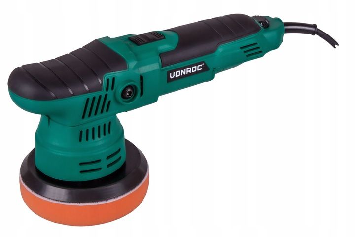 Polerka samochodowa 125 mm - 650W | 7 padów polerskich | VONROC zdjęcie 3