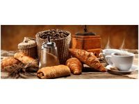 100X40CM KAWA OBRAZ DREWNO