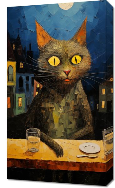 Obraz 40x70cm Nocny Obserwator zdjęcie 1