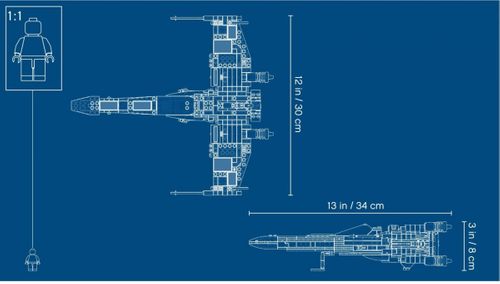Lego Star Wars X-Wing Starfighter na Arena.pl