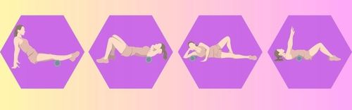 ZESTAW ROLLERÓW DO MASAŻU 4W1 ROLLER+MINI WAŁEK+DUOBALL+PIŁKA PREZENT na Arena.pl